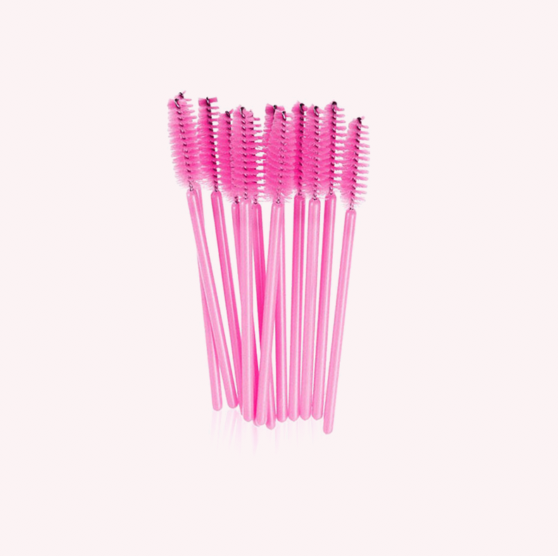 Pink Mascara Wands - 10 or 50 PK